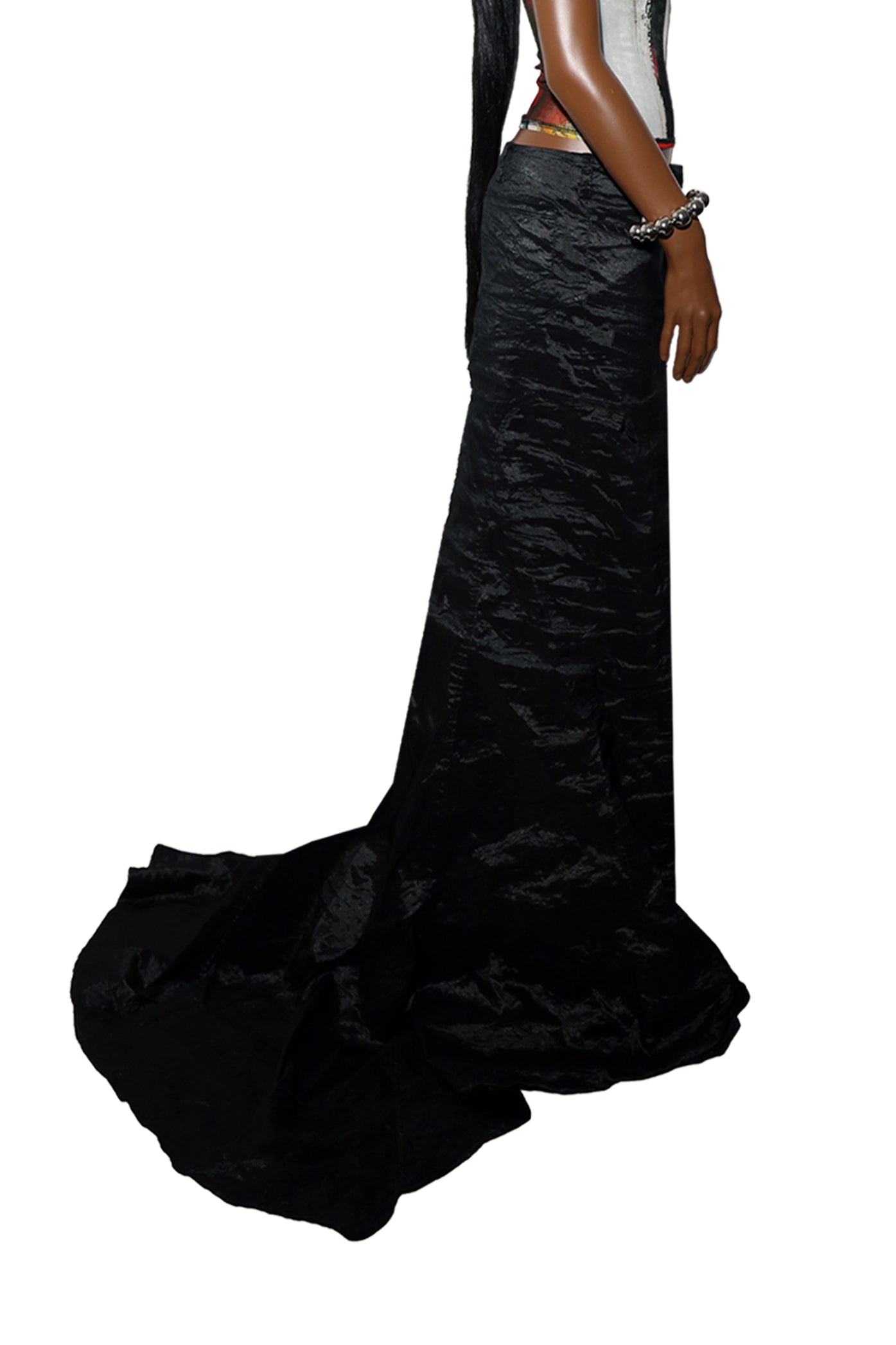 long black dress skirt Cute Black Maxi Skirt main image 0